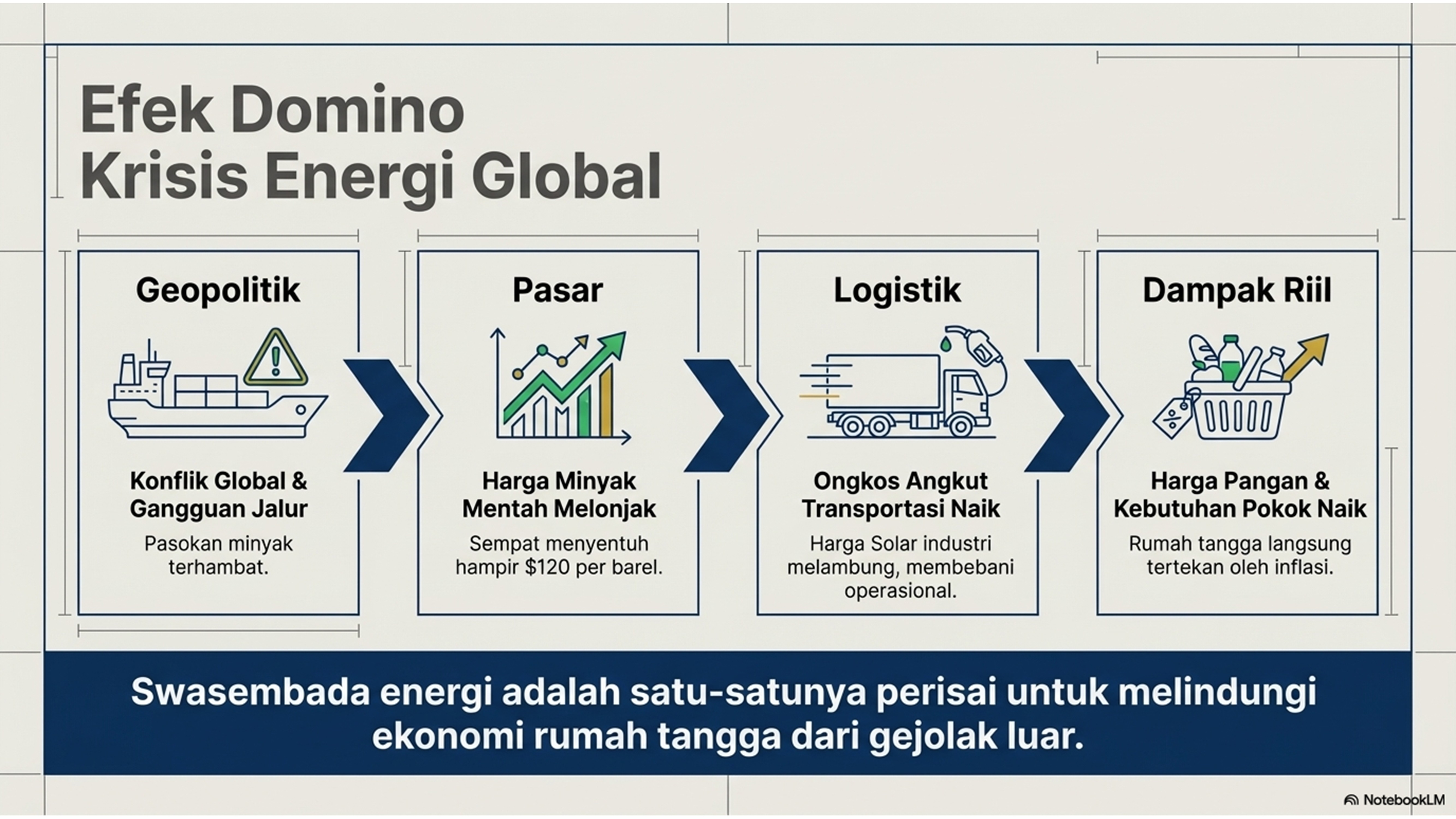 Efek Domino Krisis Energi